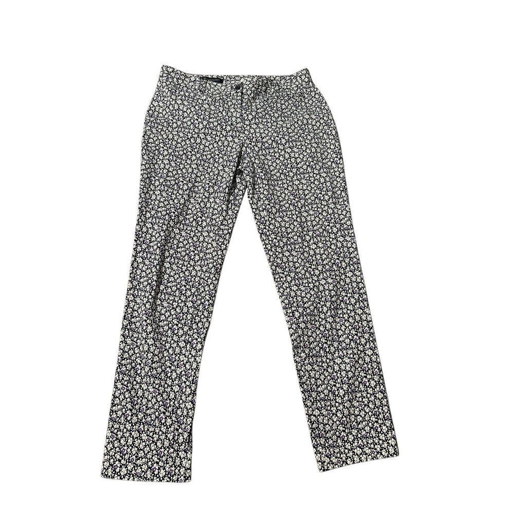 Brooks brothers floral Natalie ankle pants 8